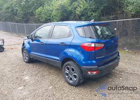 2020 Ford Ecosport S из США, поврежденный, VIN MAJ3S2FEXLC367325